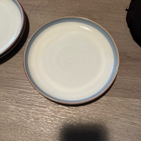 Set Of 3 Denby Blue salad plate 8 7/8" - Picture 7 of 7